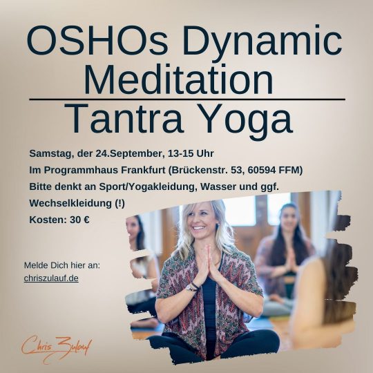 OSHOs Dynamic Meditation & Ipsalu Yoga Intro session